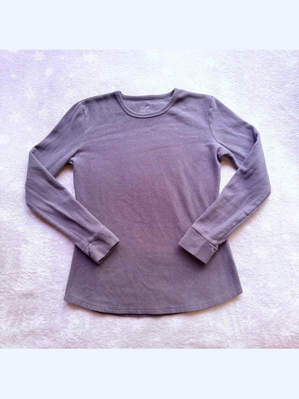 Climate Right Grey long sleeve top